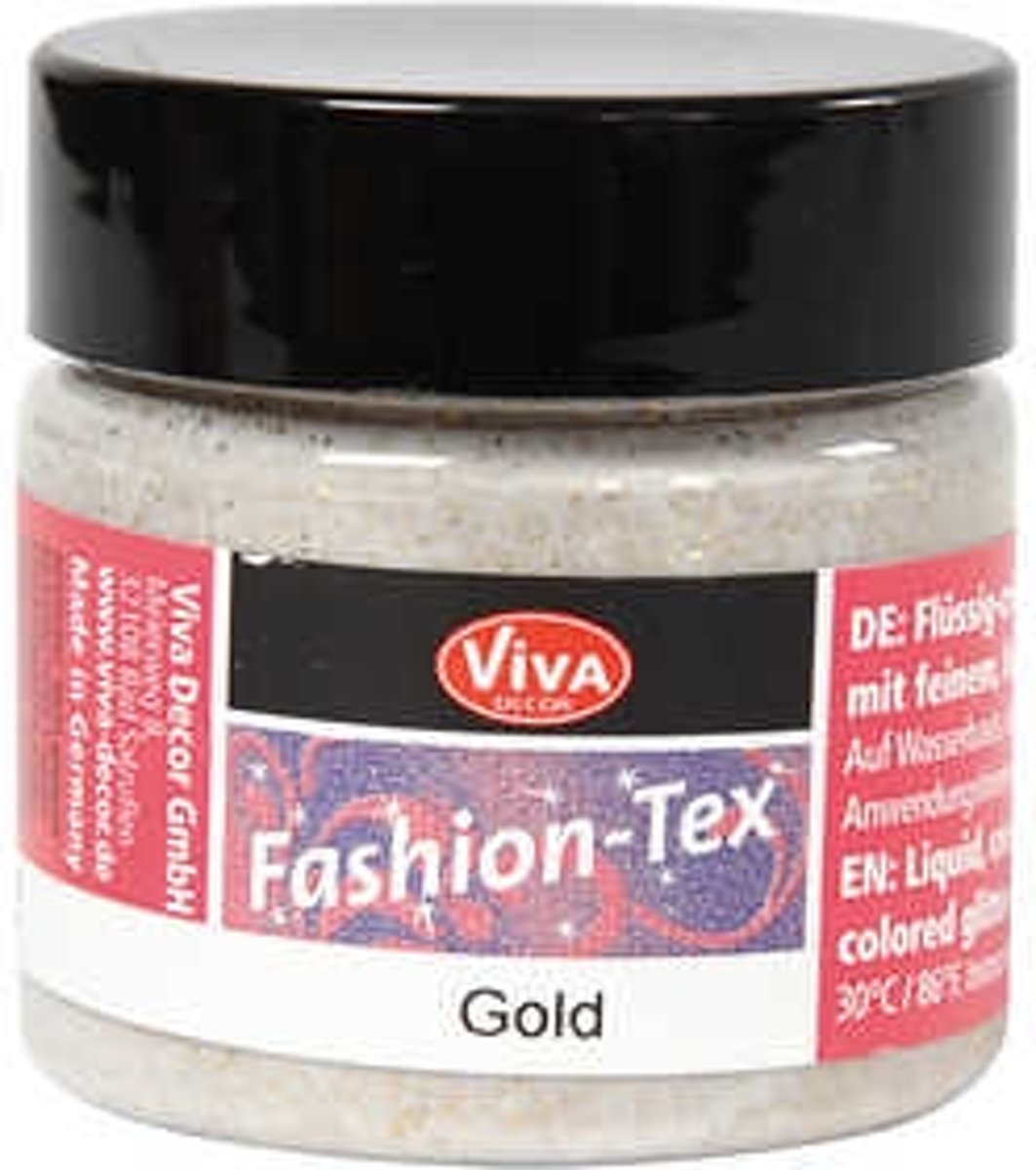 Fashion-Tex textielverf, gold, 45ml [HOB-26946]